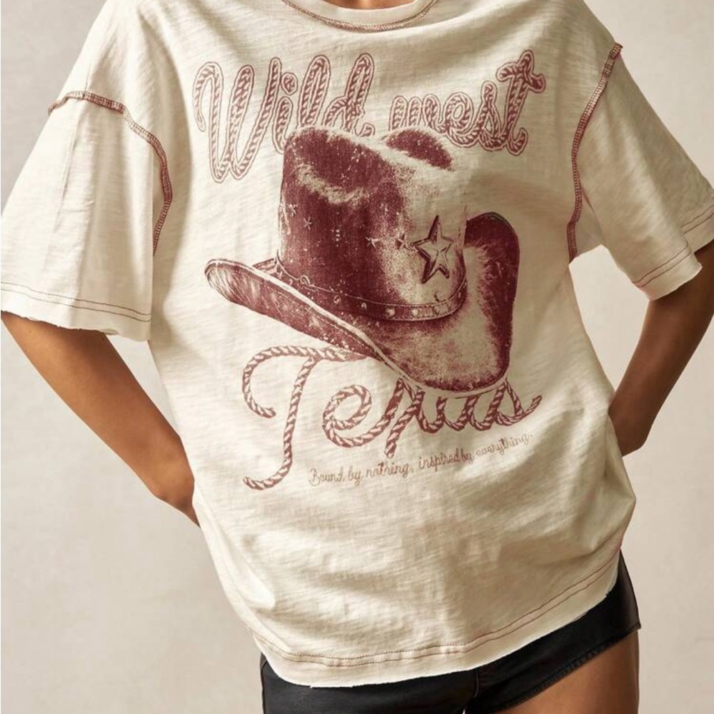 SHEIN Western  Graphic T-Shirt